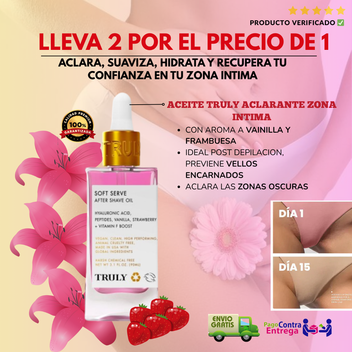 Aceite Truly Soft Aclarante EN OFERTA 2X1 💖